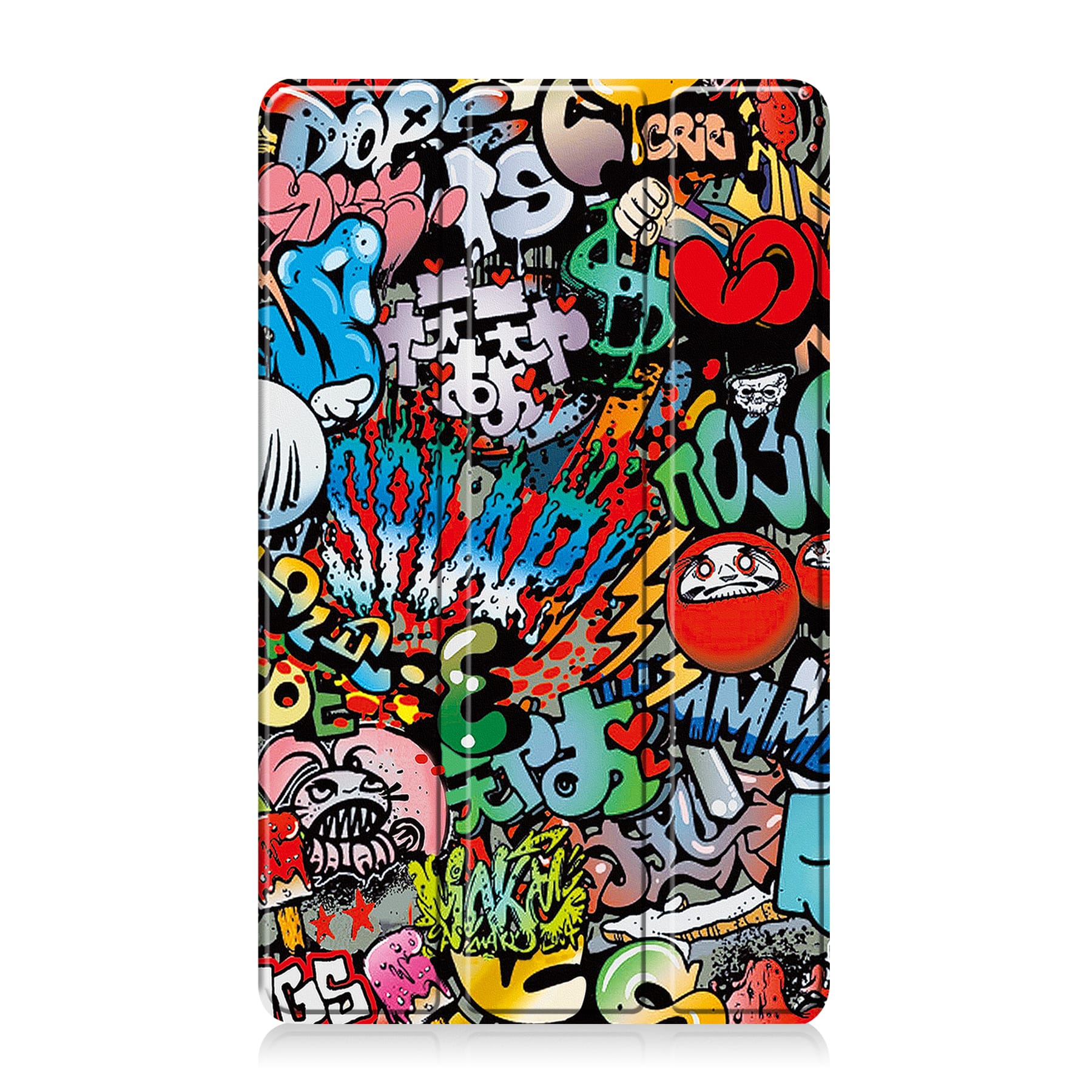 Lenovo Tab One 8.7" Designer Tri-Fold Case (Graffiti)
