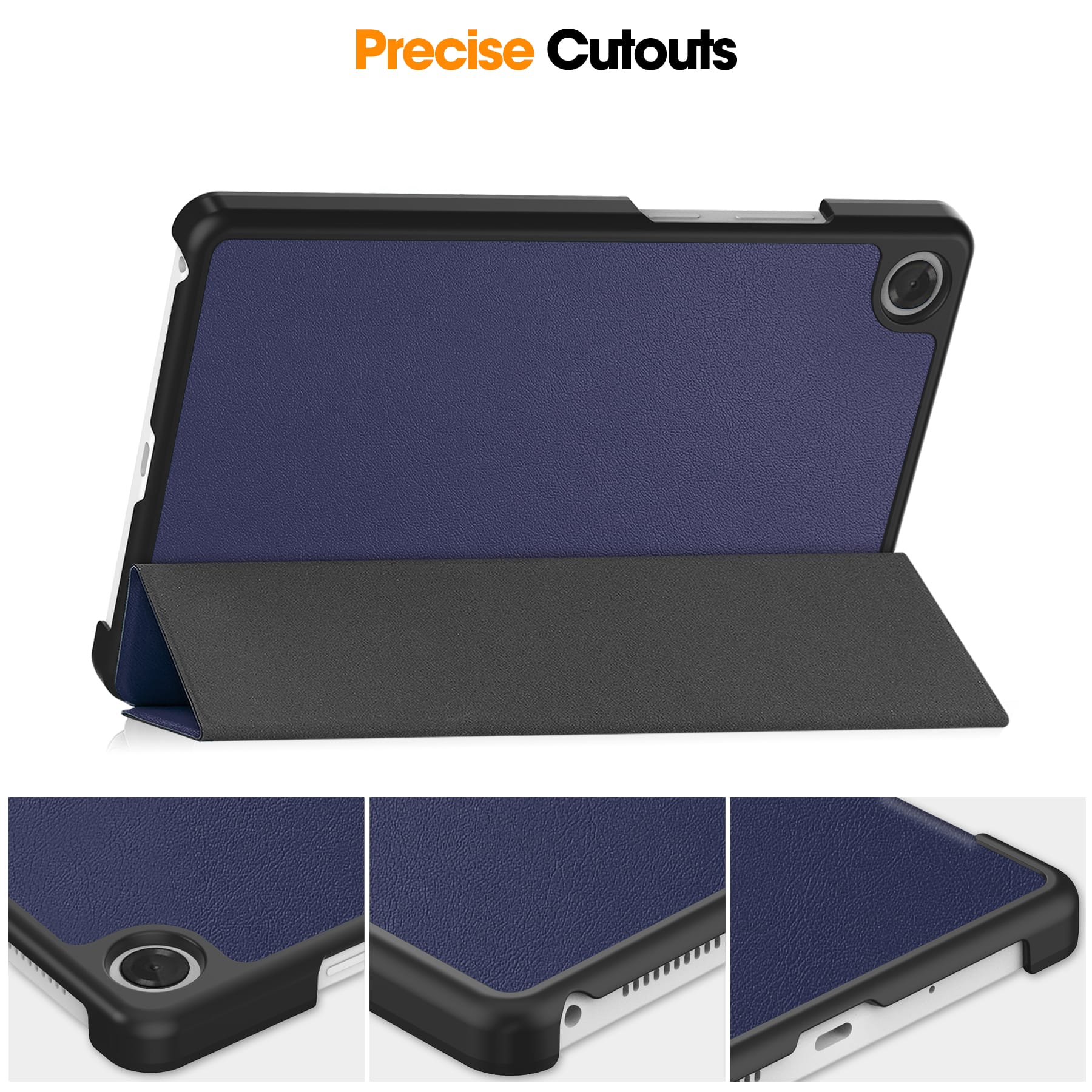 Lenovo Tab One 8.7" KST Tri-Fold Case (Navy)