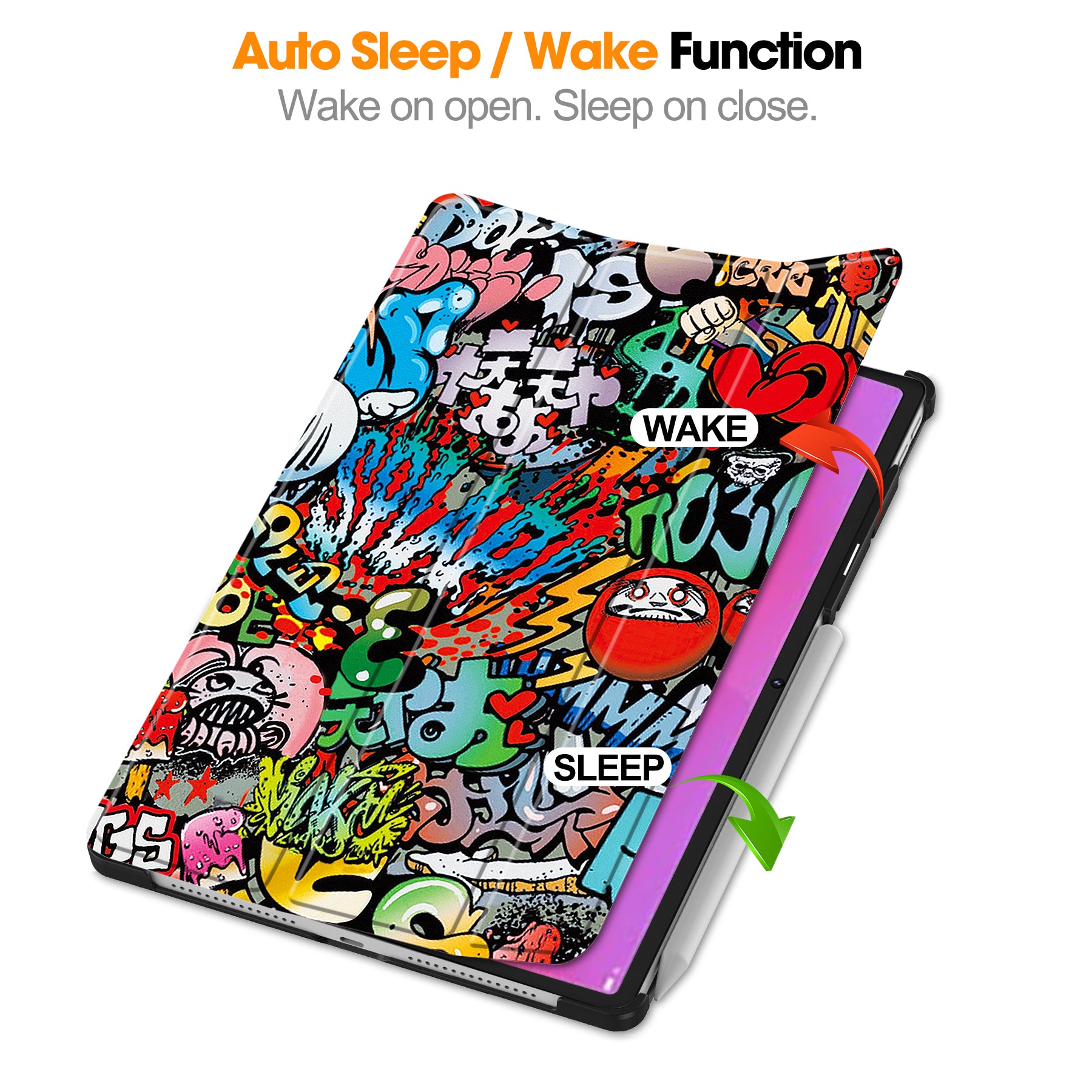 Lenovo Yoga Tab Plus 12.7 TB520 Designer Tri-Fold Case [LazyCat]