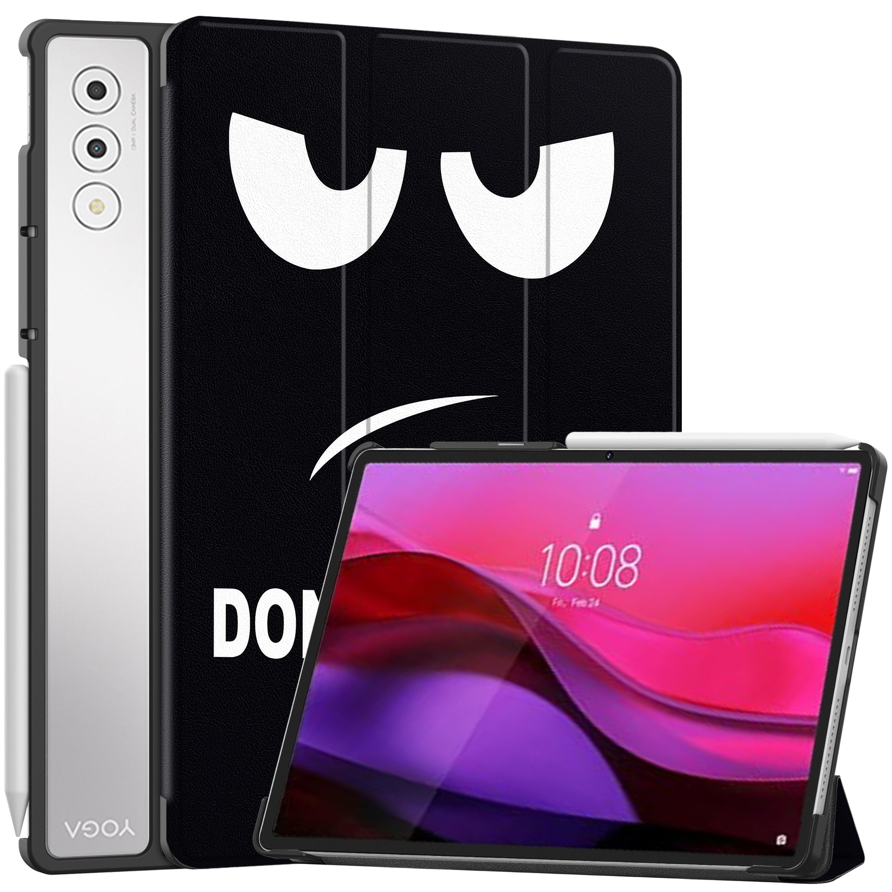 Lenovo Yoga Tab Plus 12.7 TB520 Designer Tri-Fold Case [NoTouch]