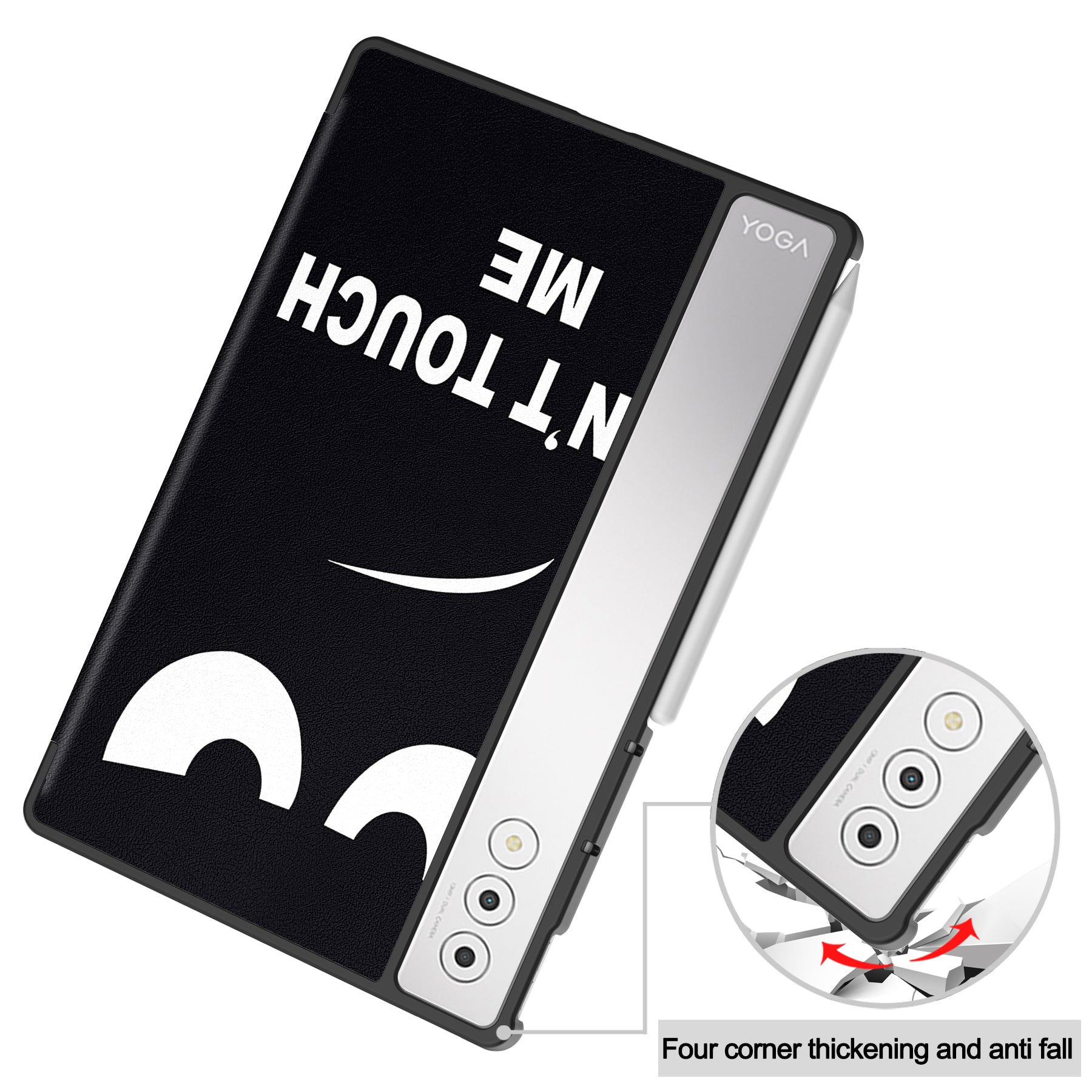 Lenovo Yoga Tab Plus 12.7 TB520 Designer Tri-Fold Case [NoTouch]