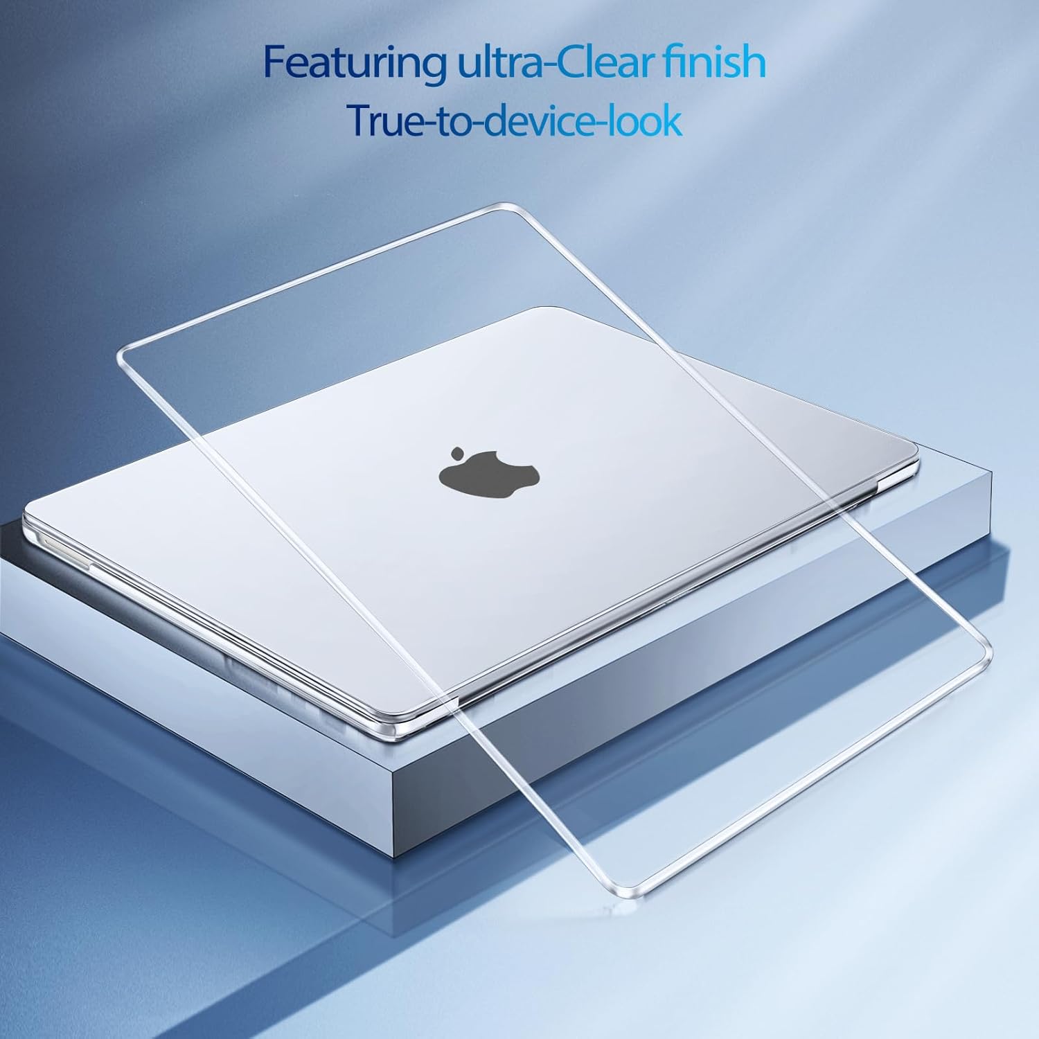MacBook Neo (A18 Pro, 2026) Crystal Clear Case - Snap-On Hard Shell