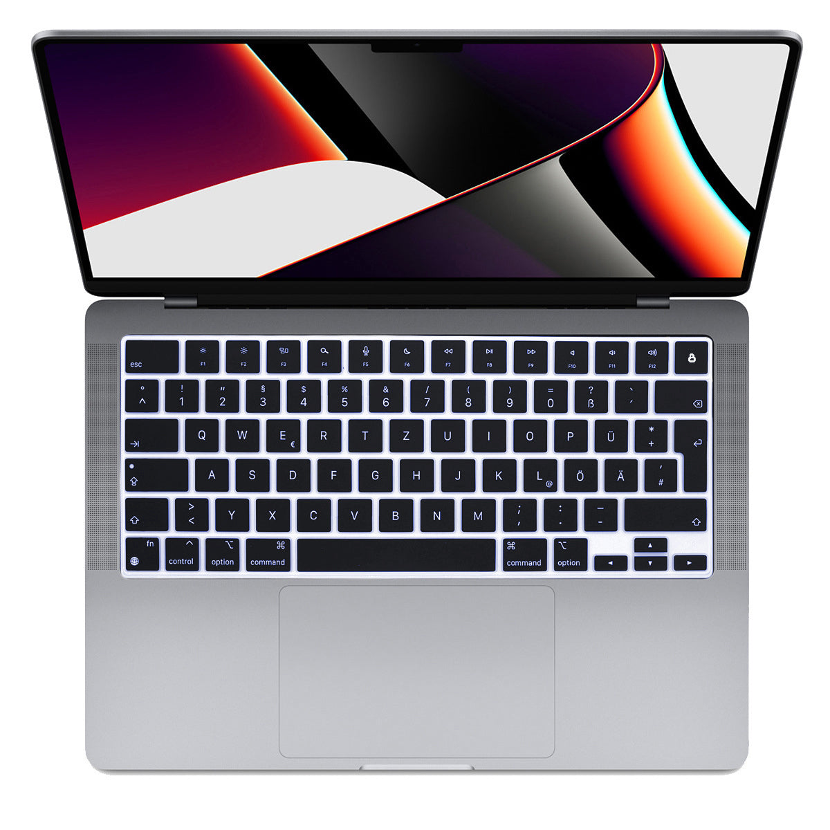 MacBook Neo 13“ (A18 Pro, 2026) Keyboard Cover Skin - Non-Touch ID [Black]