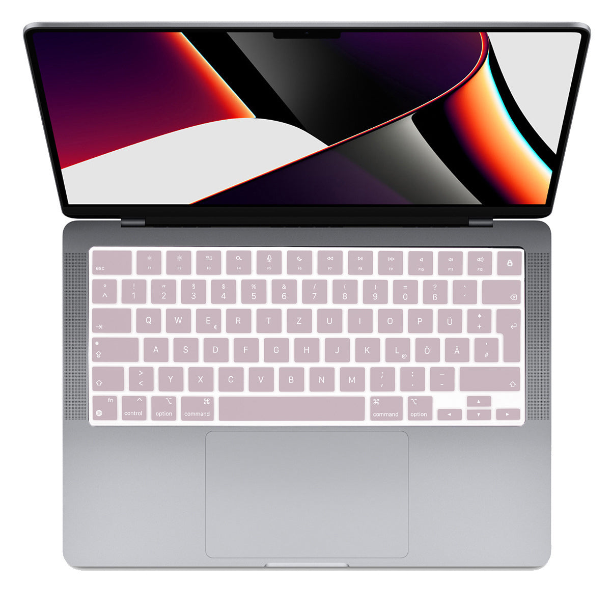 MacBook Neo 13“ (A18 Pro, 2026) Keyboard Cover Skin - Non-Touch ID [Blush]