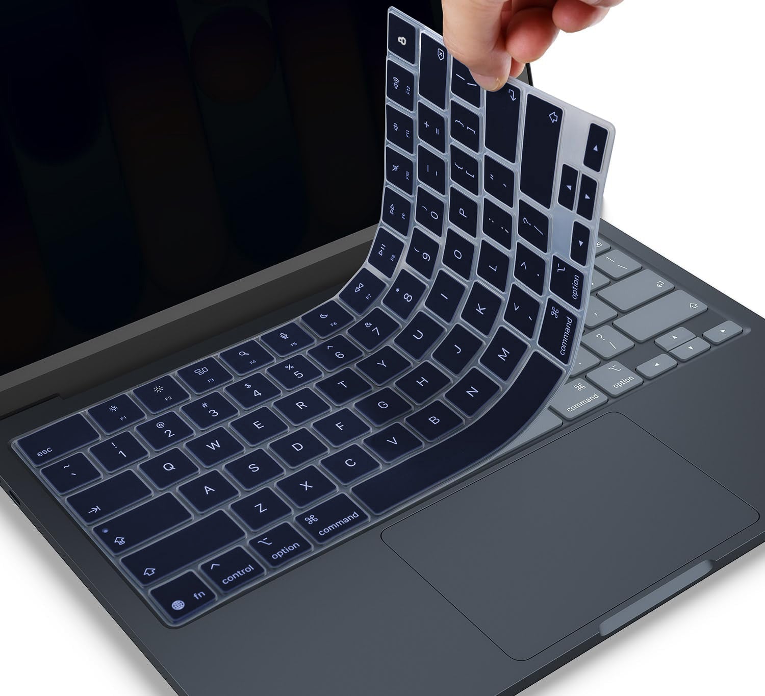 MacBook Neo 13“ (A18 Pro, 2026) Keyboard Cover Skin - Non-Touch ID [Indigo]