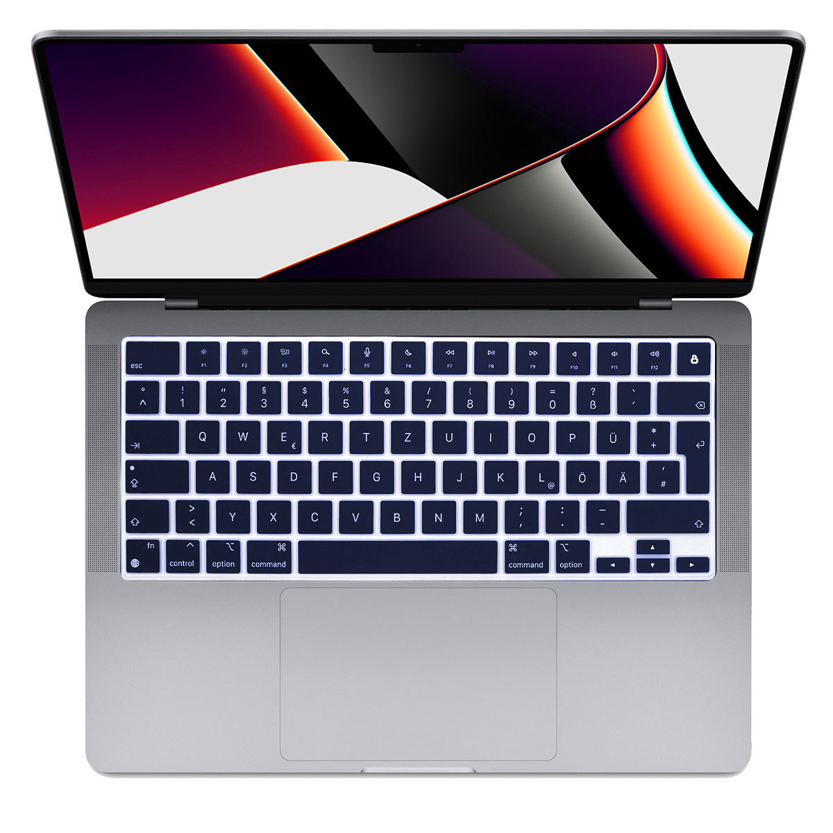 MacBook Neo 13“ (A18 Pro, 2026) Keyboard Cover Skin - Non-Touch ID [Indigo]