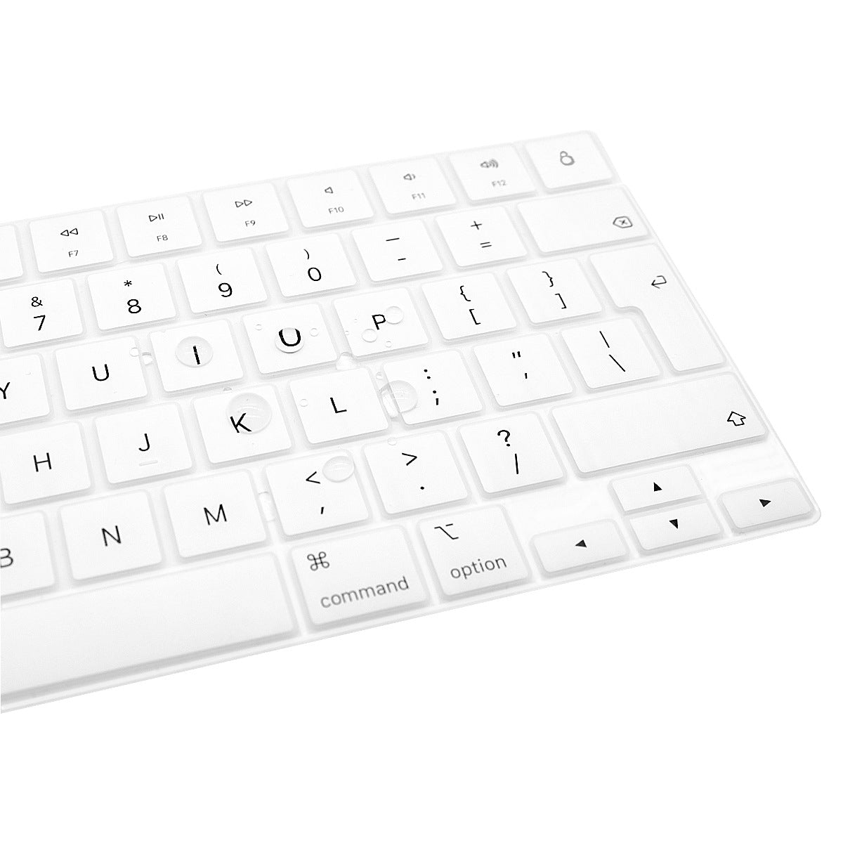 MacBook Neo 13“ (A18 Pro, 2026) Keyboard Cover Skin - Non-Touch ID [Silver]