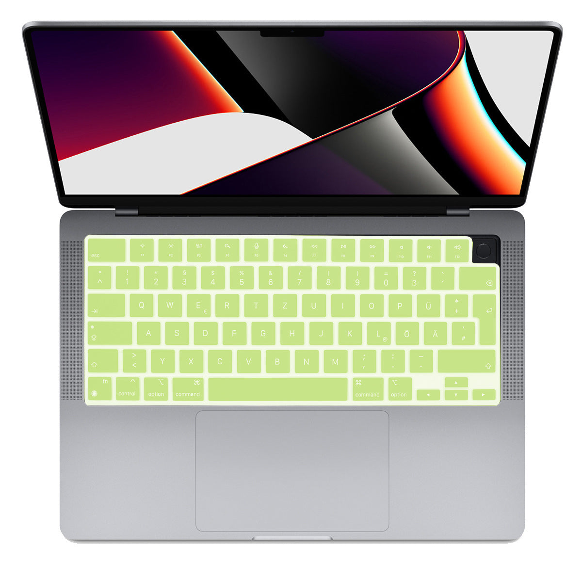 MacBook Neo 13“ (A18 Pro, 2026) Keyboard Cover Skin - Touch ID [Citrus]