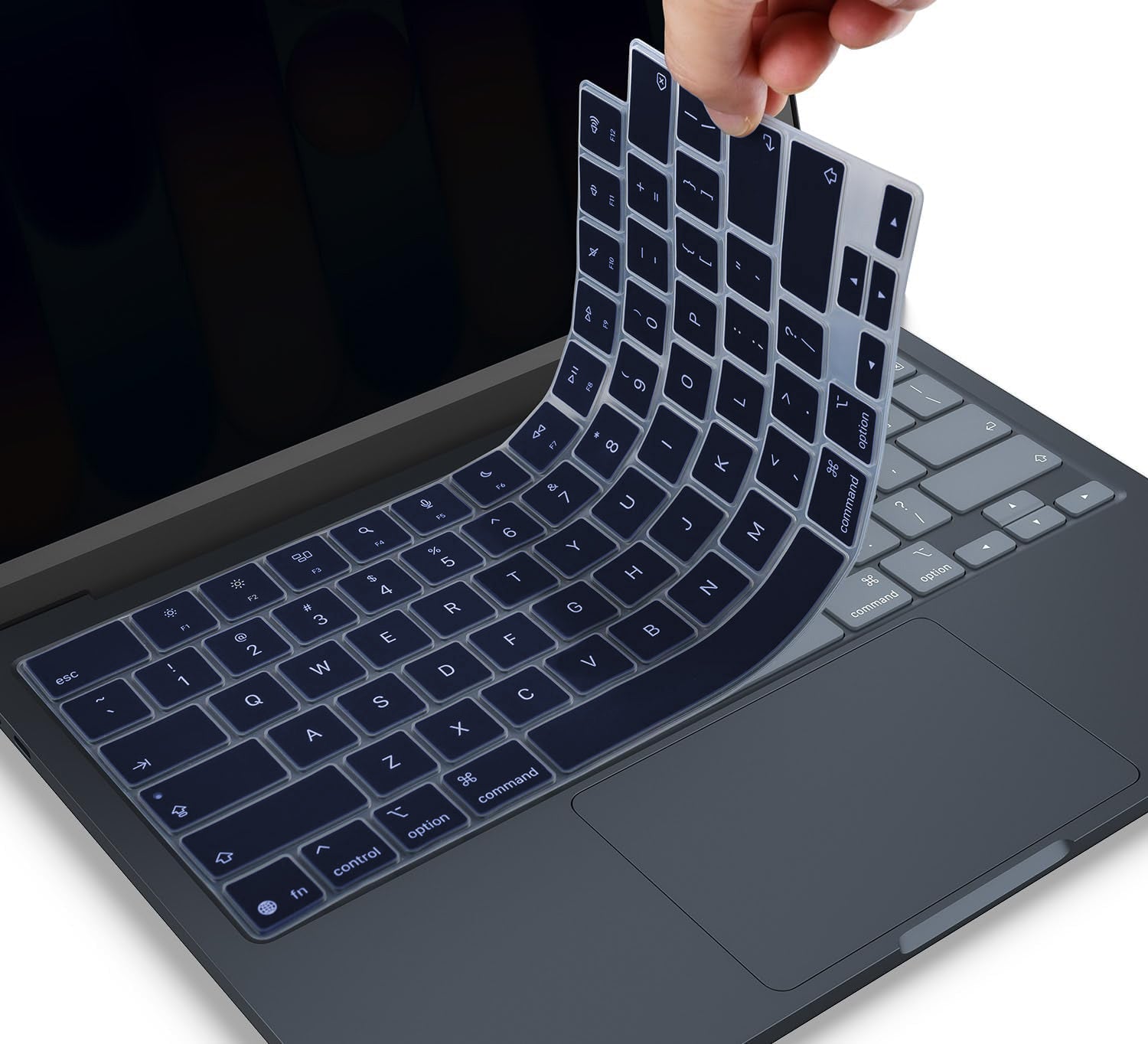 MacBook Neo 13“ (A18 Pro, 2026) Keyboard Cover Skin - Touch ID [Indigo]