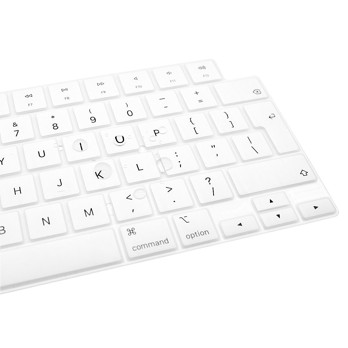 MacBook Neo 13“ (A18 Pro, 2026) Keyboard Cover Skin - Touch ID [Silver]