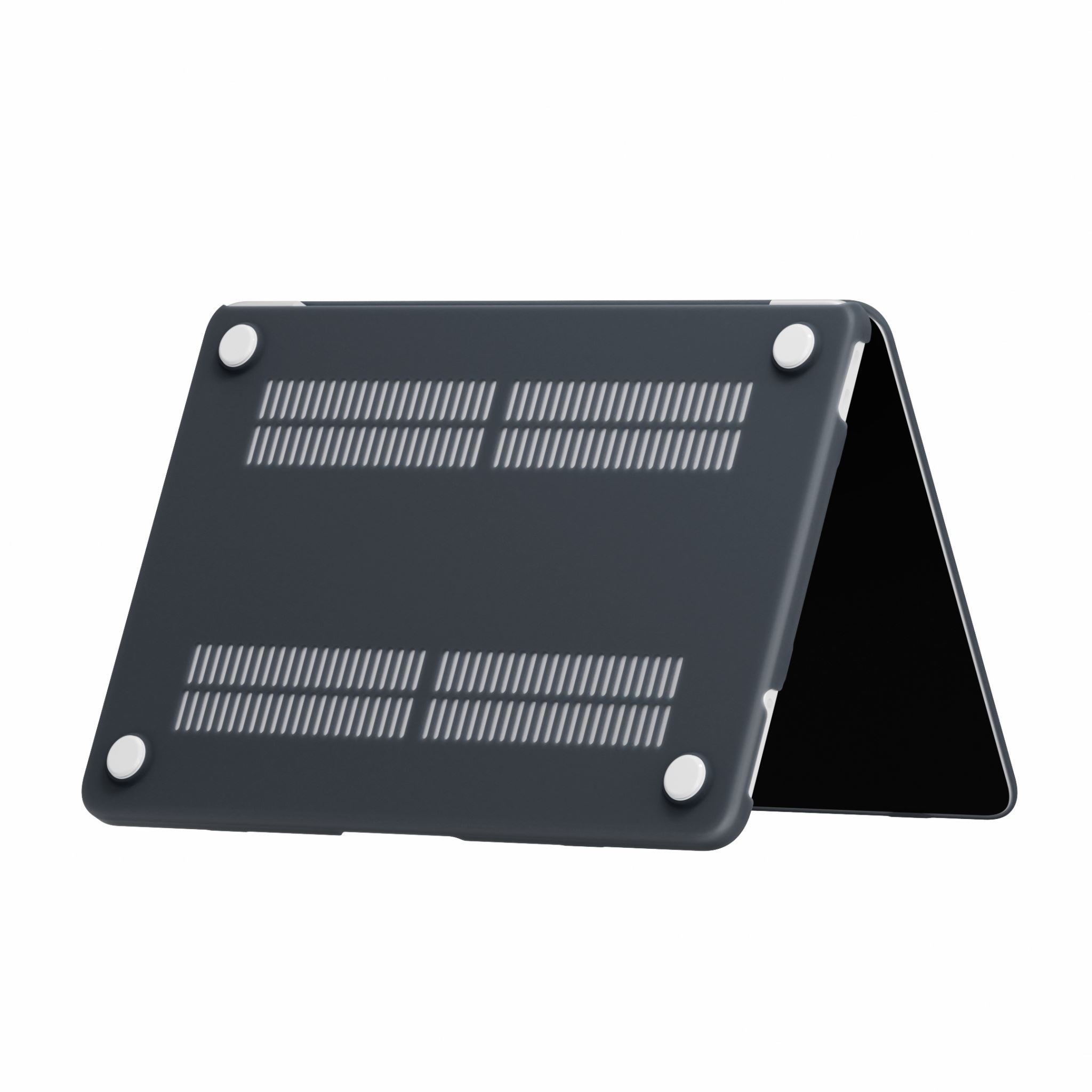 MacBook Neo (A18 Pro, 2026) Matte Protective Case - Snap-On Hard Shell [Black]