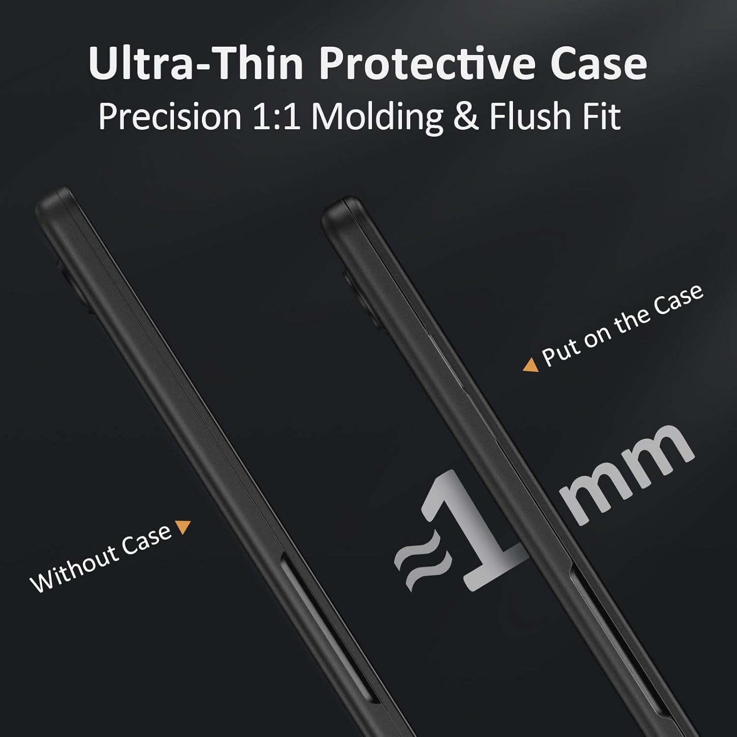 MacBook Neo (A18 Pro, 2026) Matte Protective Case - Snap-On Hard Shell [Black]