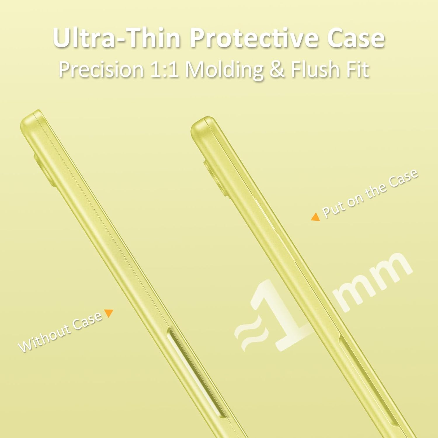 MacBook Neo (A18 Pro, 2026) Matte Protective Case - Snap-On Hard Shell [Citrus]