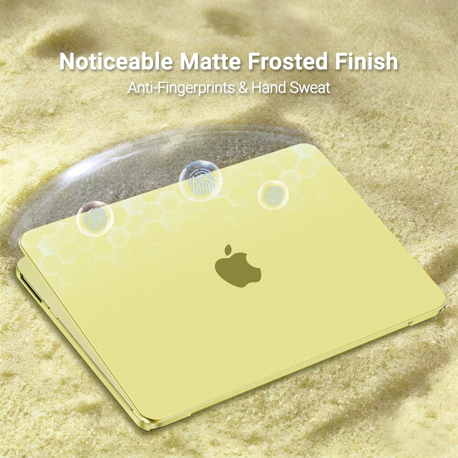 MacBook Neo (A18 Pro, 2026) Matte Protective Case - Snap-On Hard Shell [Citrus]