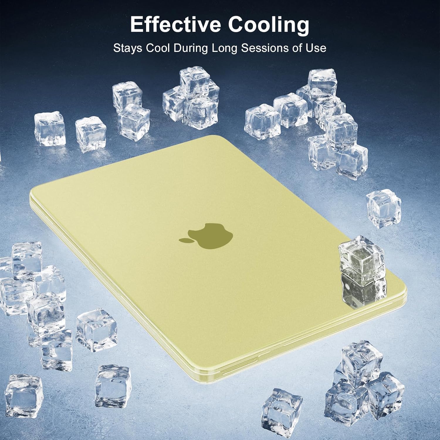 MacBook Neo (A18 Pro, 2026) Matte Protective Case - Snap-On Hard Shell [Citrus]