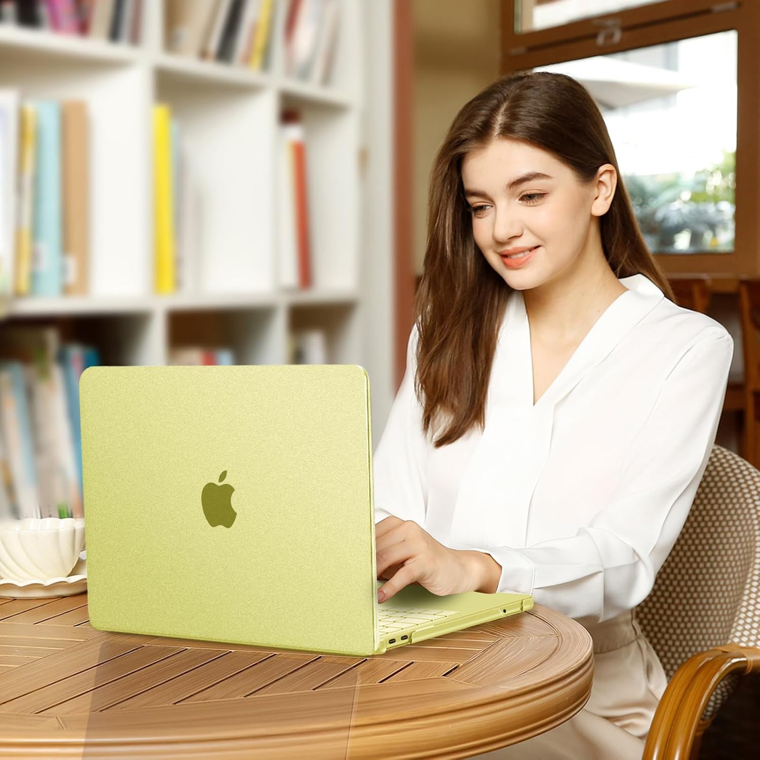 MacBook Neo (A18 Pro, 2026) Matte Protective Case - Snap-On Hard Shell [Citrus]
