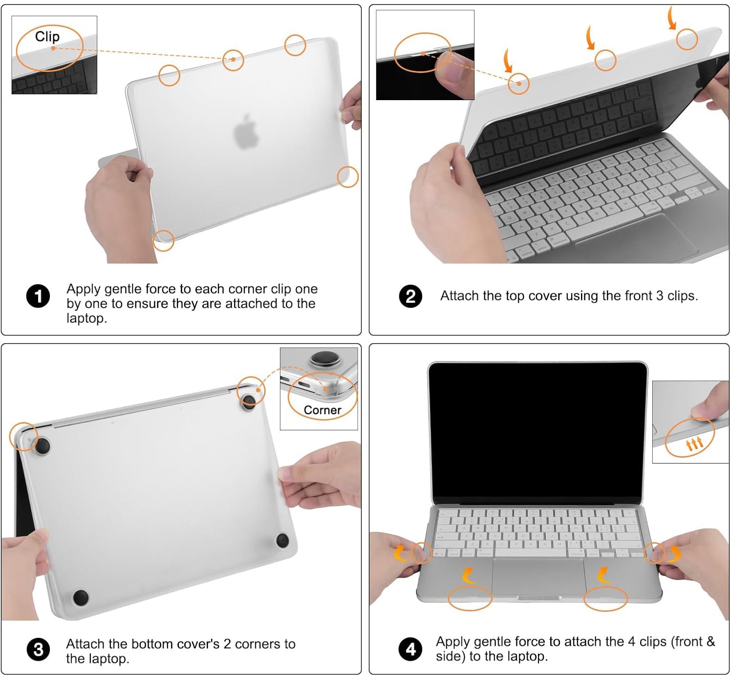 MacBook Neo (A18 Pro, 2026) Matte Protective Case - Snap-On Hard Shell [Blush]