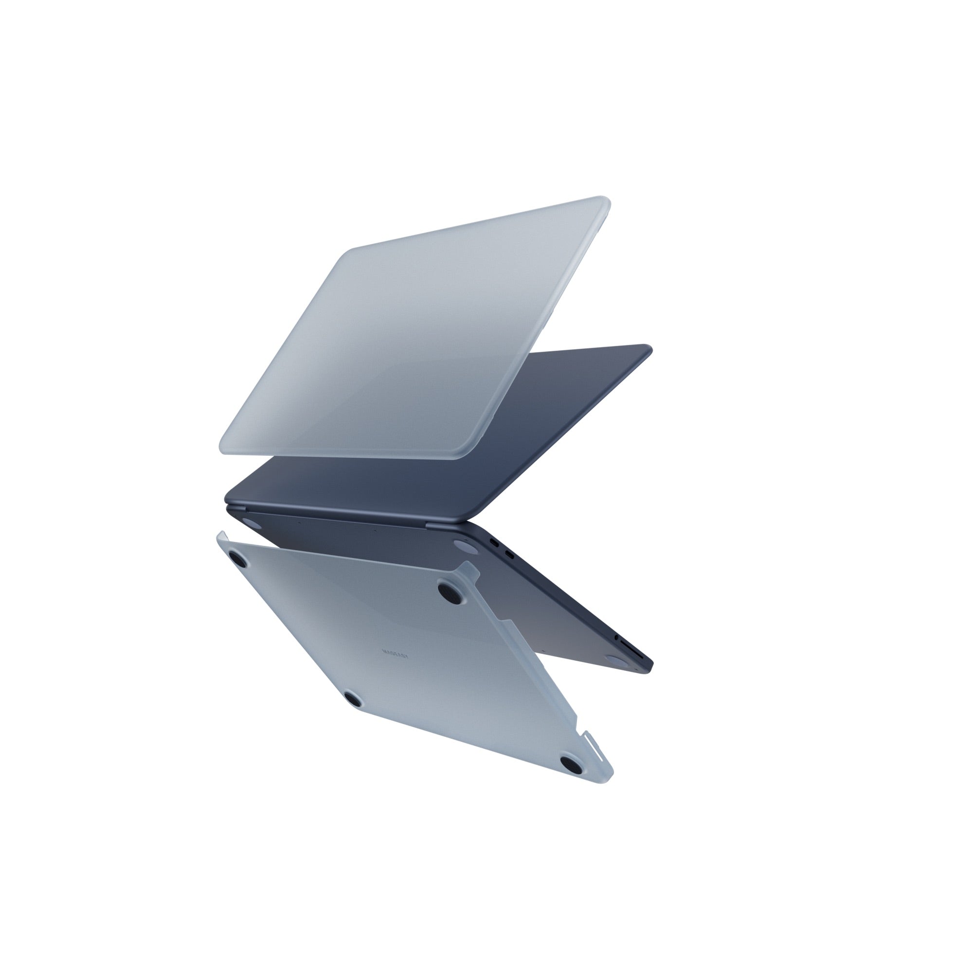 MAGEASY Aero Matte Protective Case for MacBook Neo 13" (A18 Pro, 2026) - Indigo