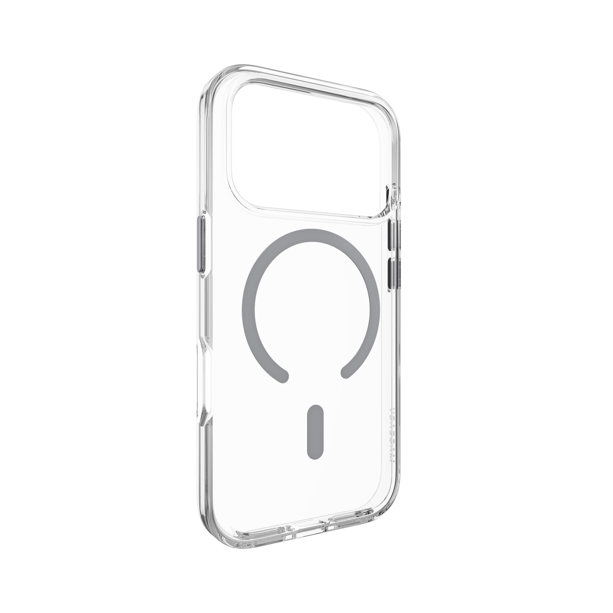 MAGEASY Bright M Anti-Yellowing MagSafe Case for iPhone 17 Pro - Mist Ring