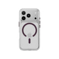 MAGEASY Bright M for iPhone 18 Pro / 17 Pro Anti-Yellowing MagSafe Case - Nebula Ring - Transparent / Nebula Ring