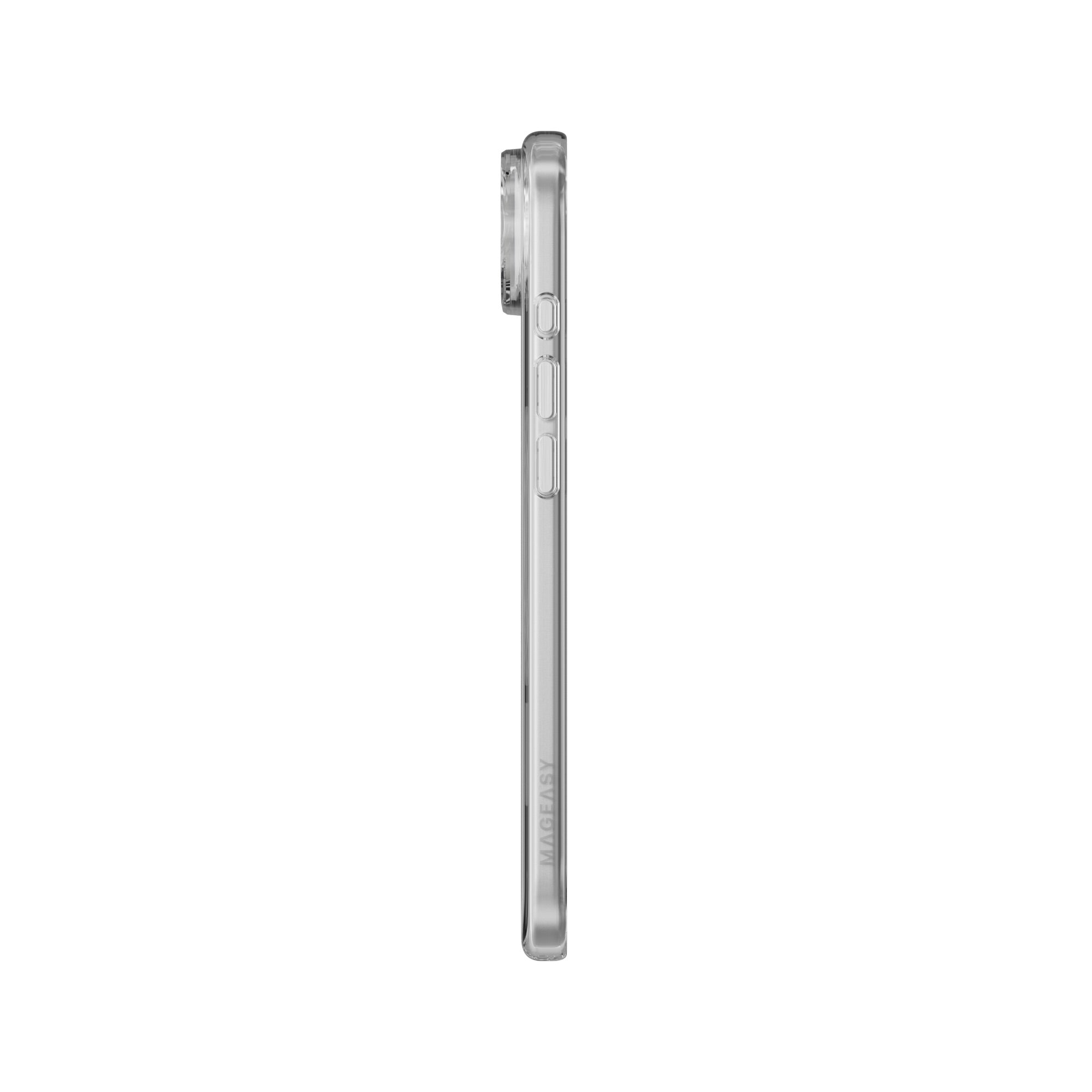 MAGEASY Bright M Anti-Yellowing MagSafe Case for iPhone Air - White Ring