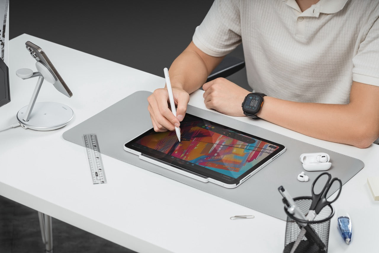 Mageasy CoverBuddy Magnetic Case with Graphene for iPad Pro 11"– Magic Keyboard Compatible-White