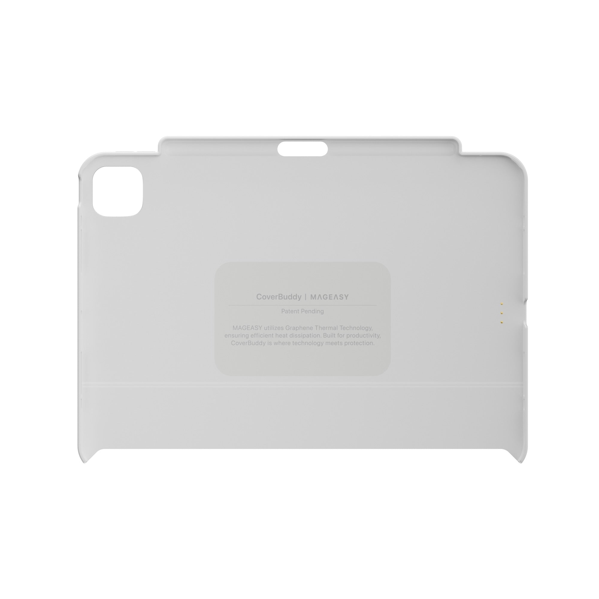 Mageasy CoverBuddy Magnetic Case with Graphene for iPad Pro 11"– Magic Keyboard Compatible-Black