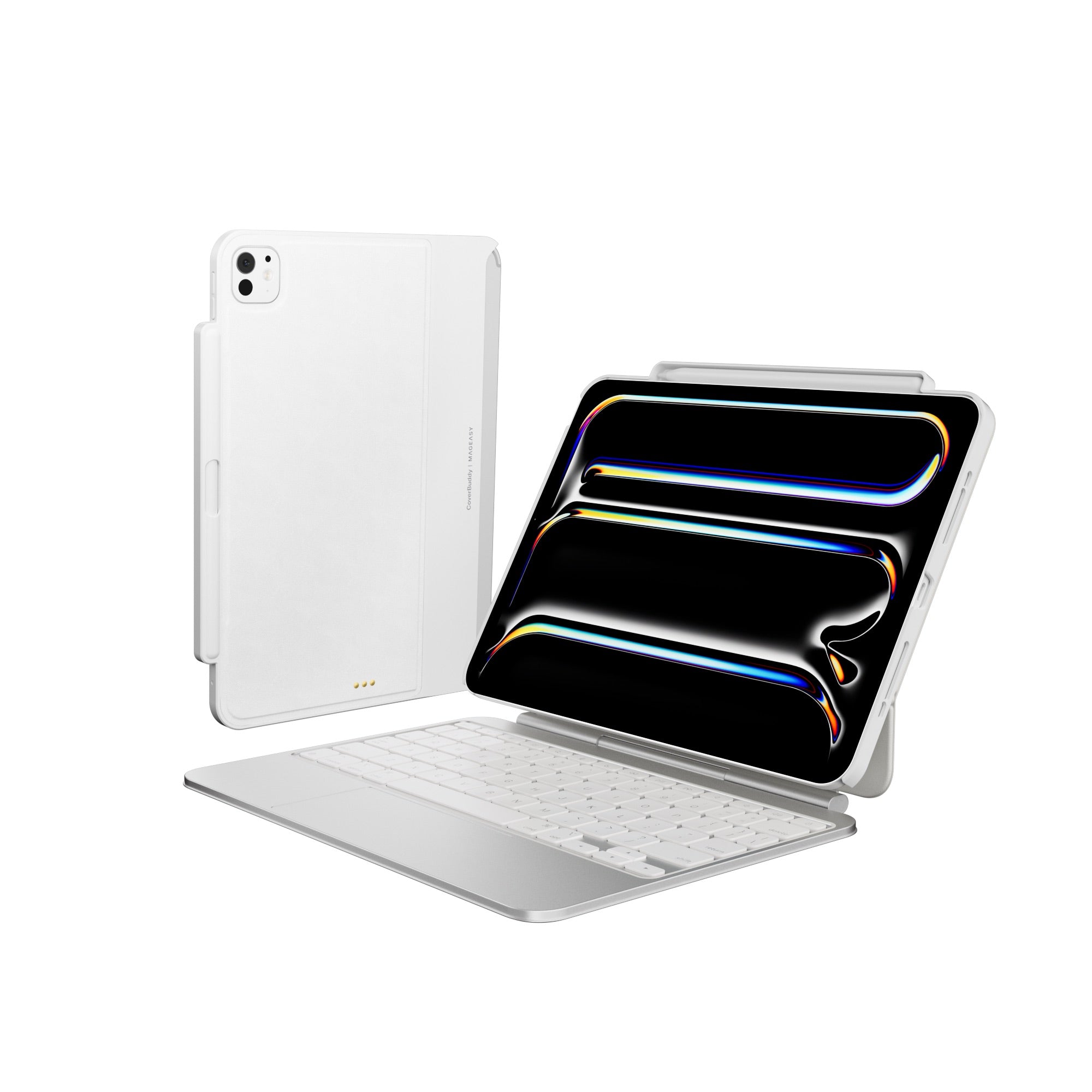 Mageasy CoverBuddy Magnetic Case with Graphene for iPad Pro 11"– Magic Keyboard Compatible-Black