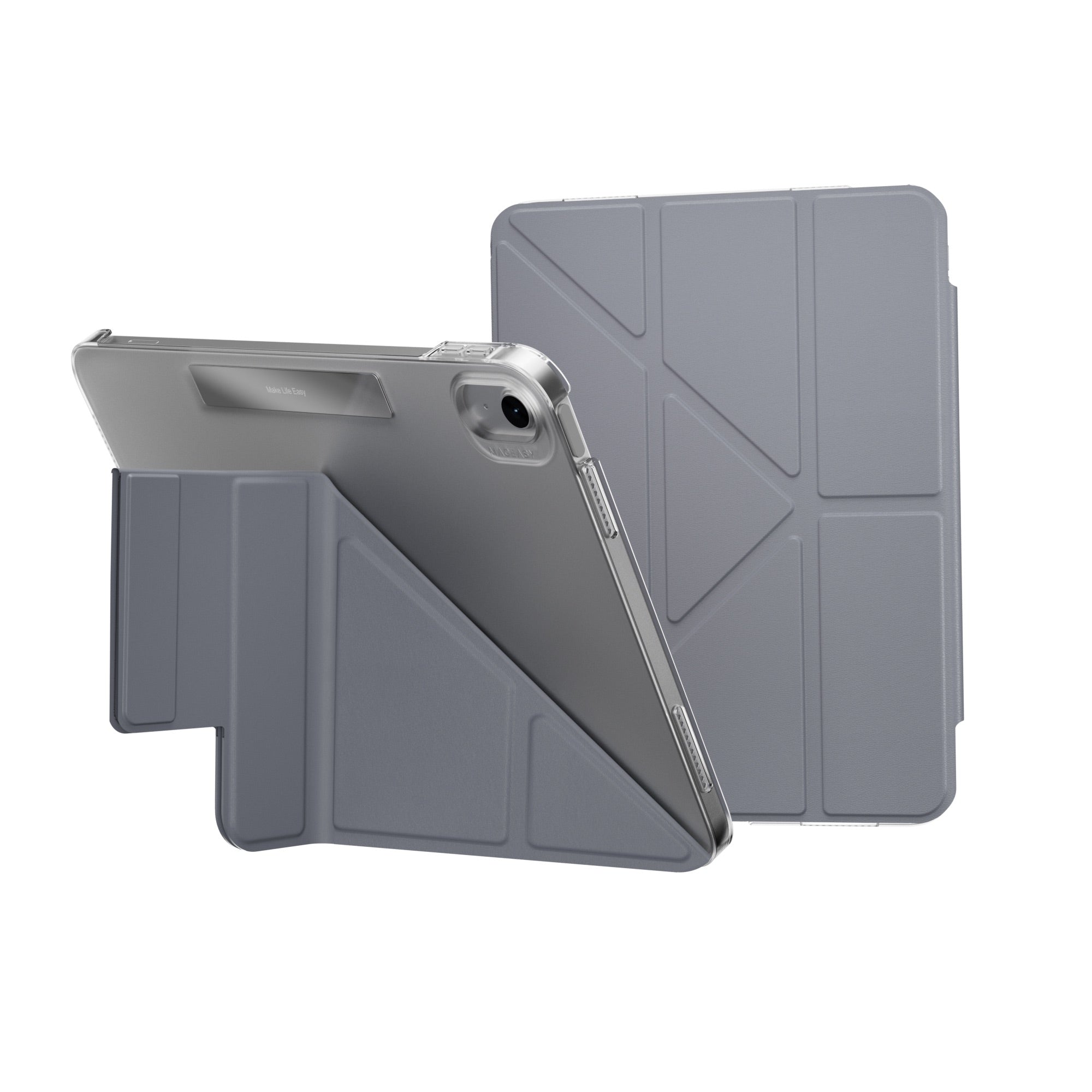 MAGEASY Facet Folding Folio Case for iPad 11 (A16) / iPad 10 (2022) - Alaskan Blue