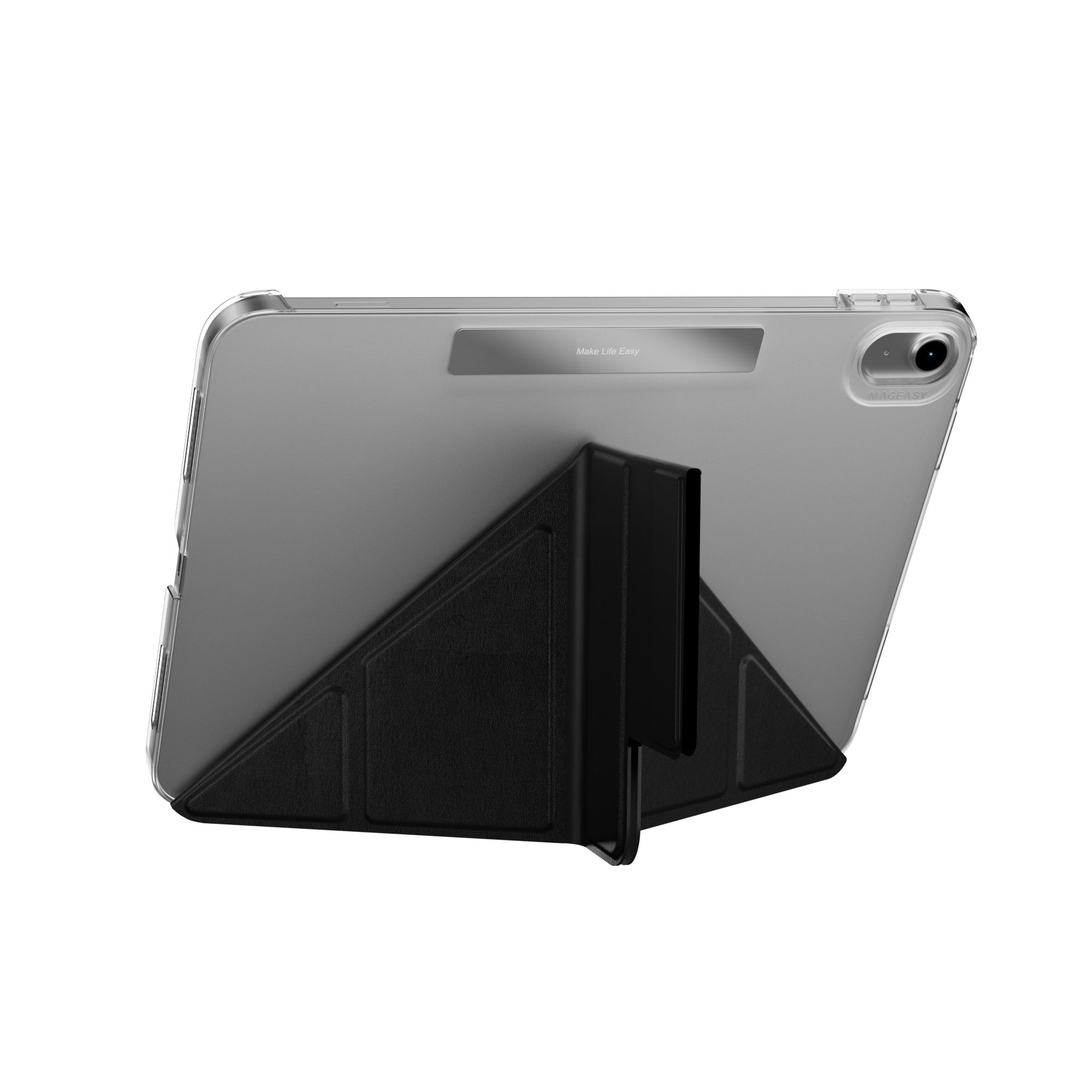 MAGEASY Facet Folding Folio Case for iPad 11 (A16) / iPad 10 (2022) - Black