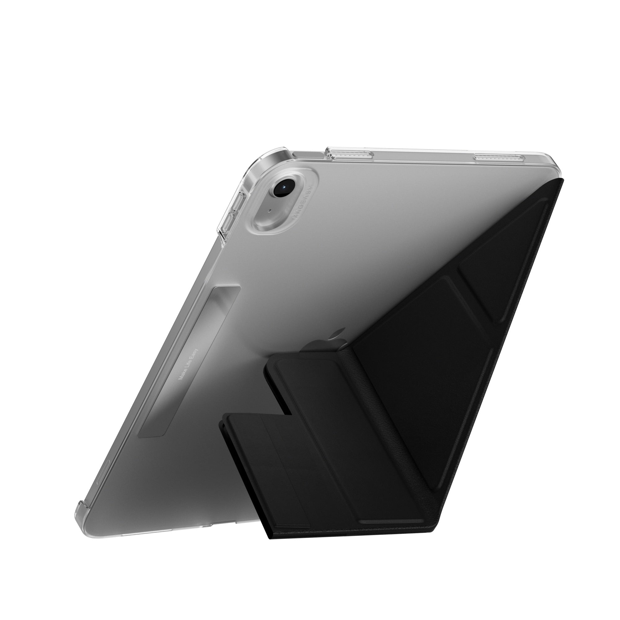 MAGEASY Facet Folding Folio Case for iPad 11 (A16) / iPad 10 (2022) - Black