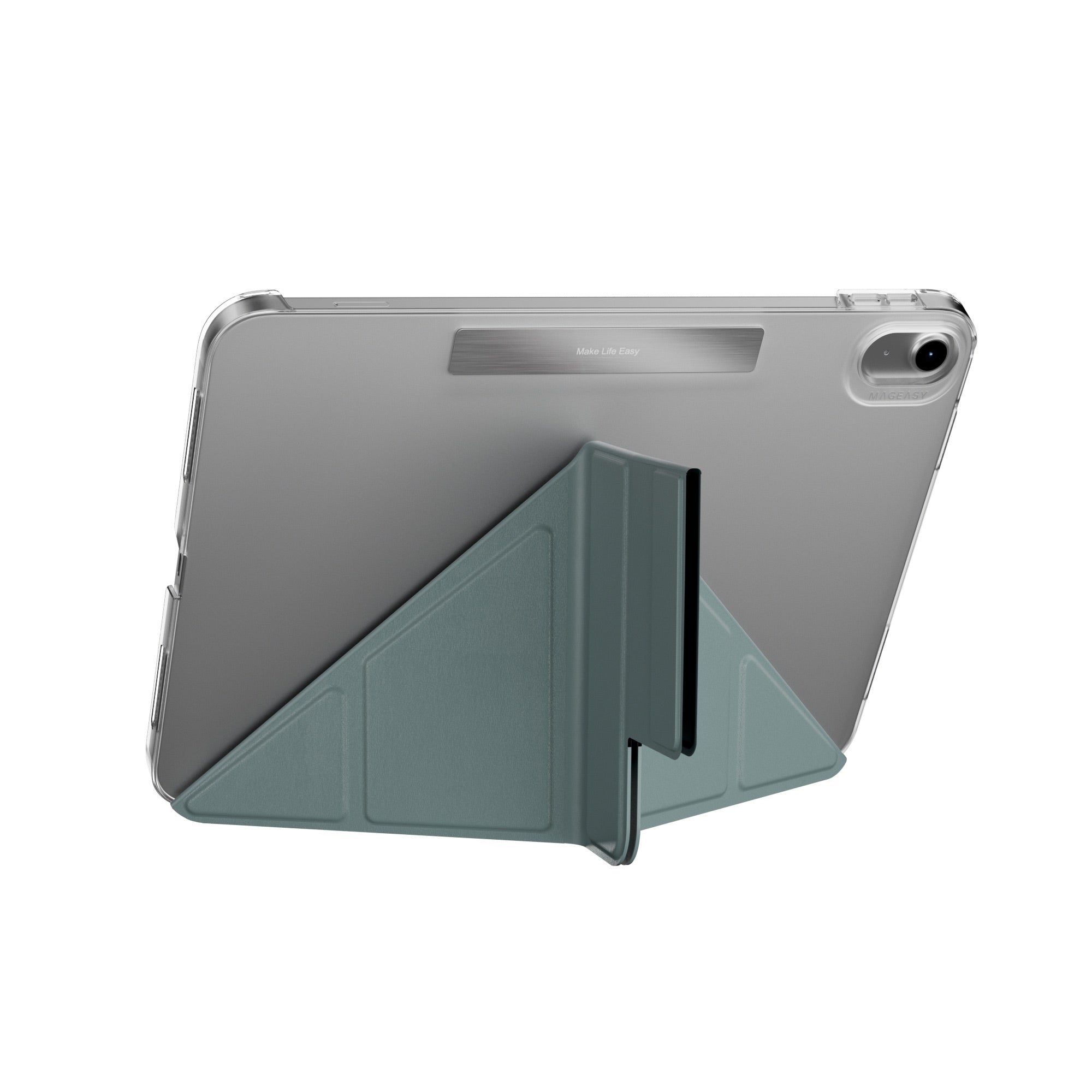 MAGEASY Facet Folding Folio Case for iPad 11 (A16) / iPad 10 (2022) - Stormy Sea