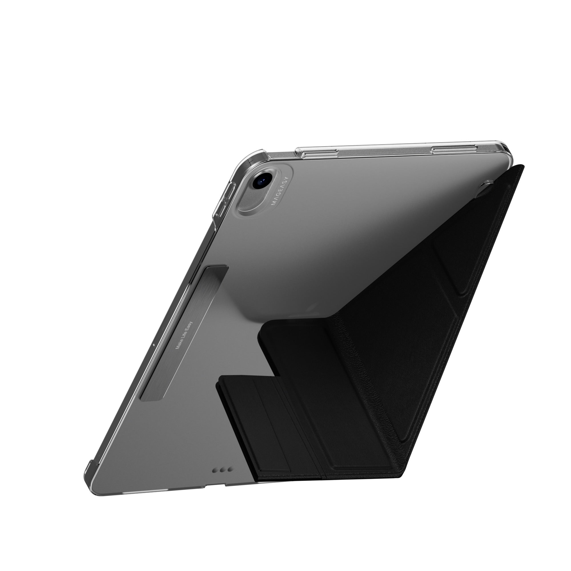 MAGEASY Facet Folding Folio Case for iPad Air 11" (M4/M3/M2, 2026-2024) - Black