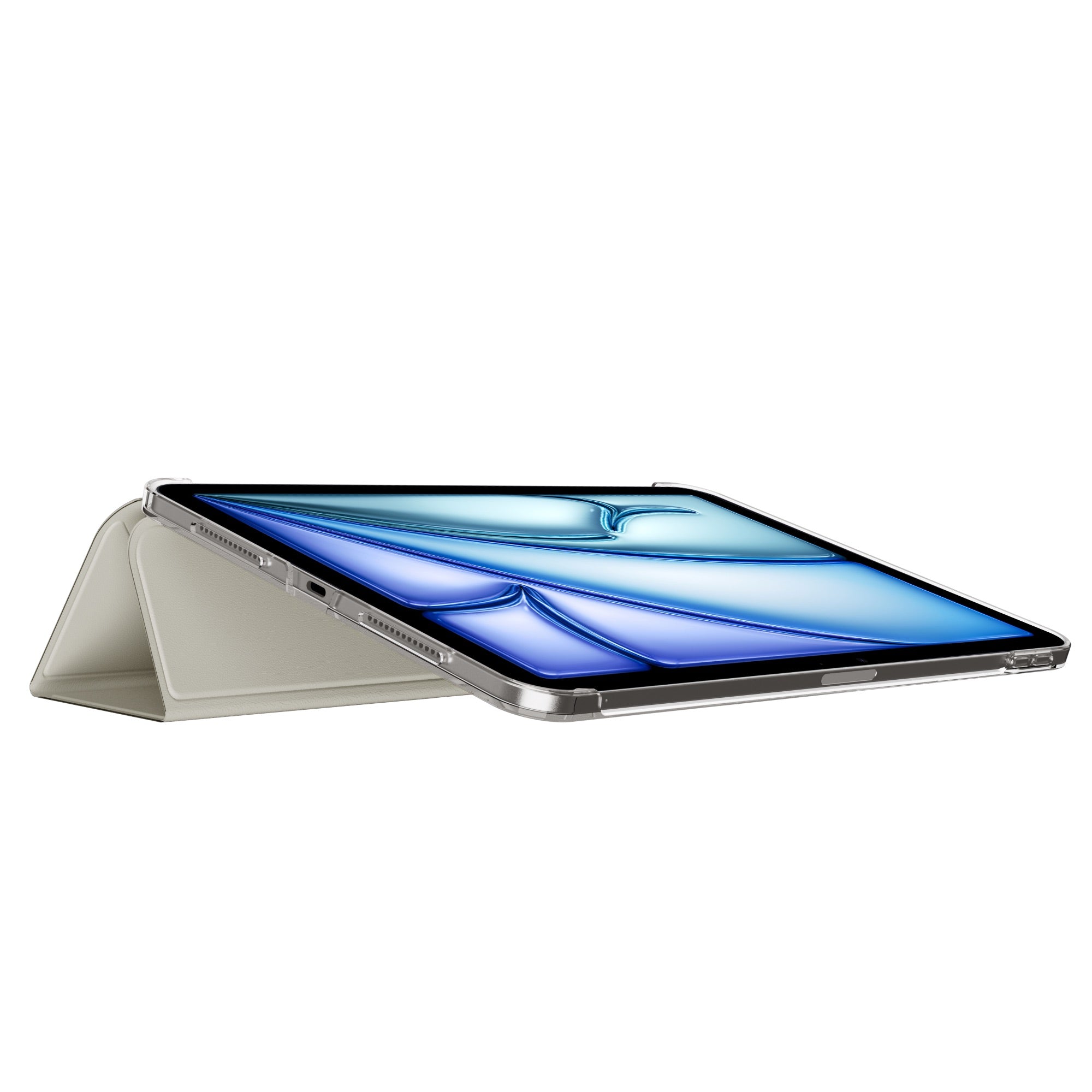 MAGEASY Facet Folding Folio Case for iPad Air 11" (M4/M3/M2, 2026-2024) - Gray Starlight