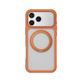MAGEASY MagStand 360 M MagSafe Rotating Stand Case for iPhone 17 Pro Max - Coral - Coral