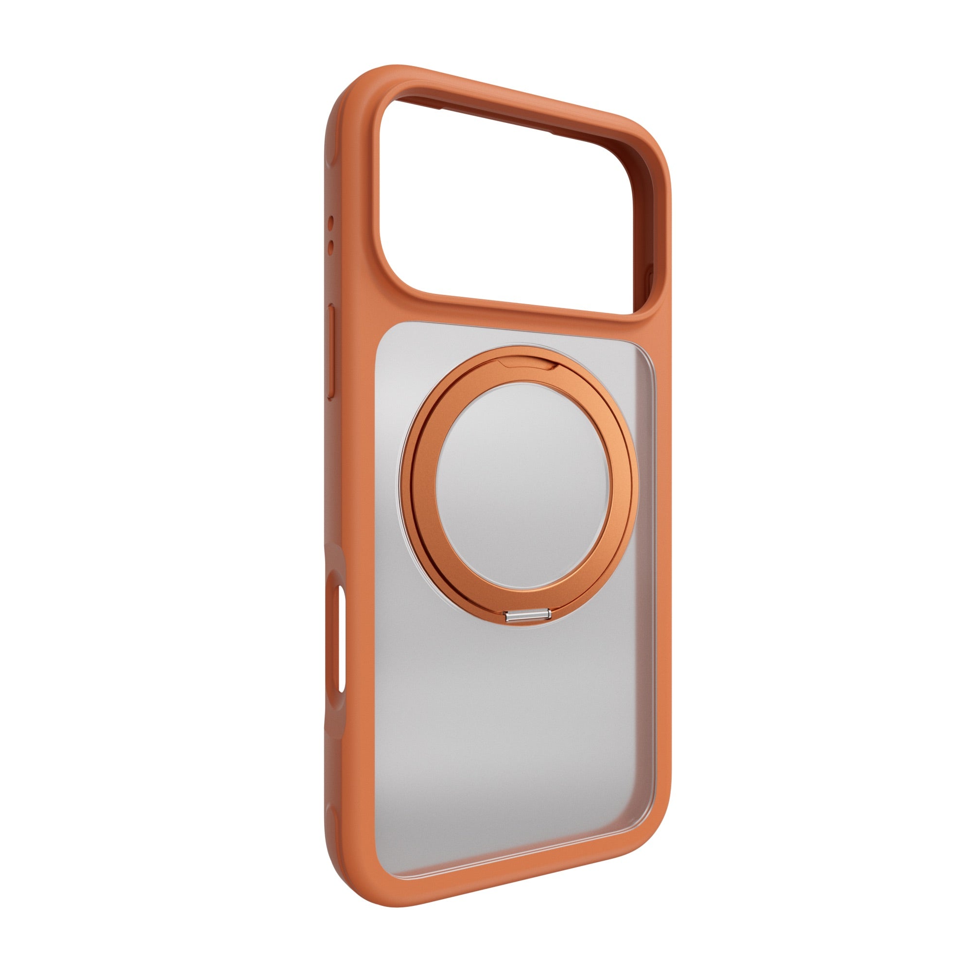 MAGEASY MagStand 360 M MagSafe Rotating Stand Case for iPhone 17 Pro Max - Coral