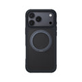 MAGEASY MagStand 360 M MagSafe Rotating Stand Case for iPhone 17 Pro Max - Midnight - Midnight