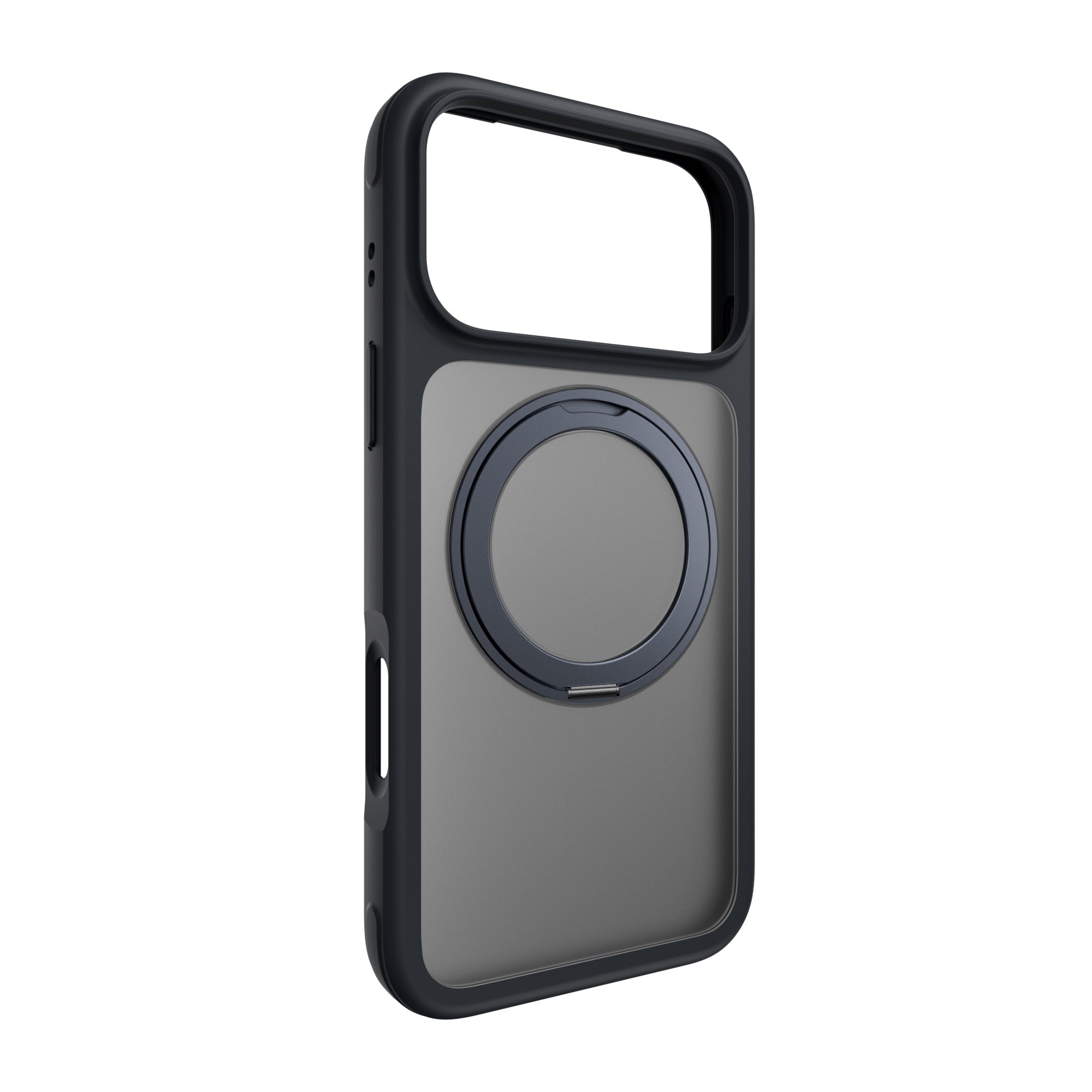 MAGEASY MagStand 360 M MagSafe Rotating Stand Case for iPhone 17 Pro Max - Midnight