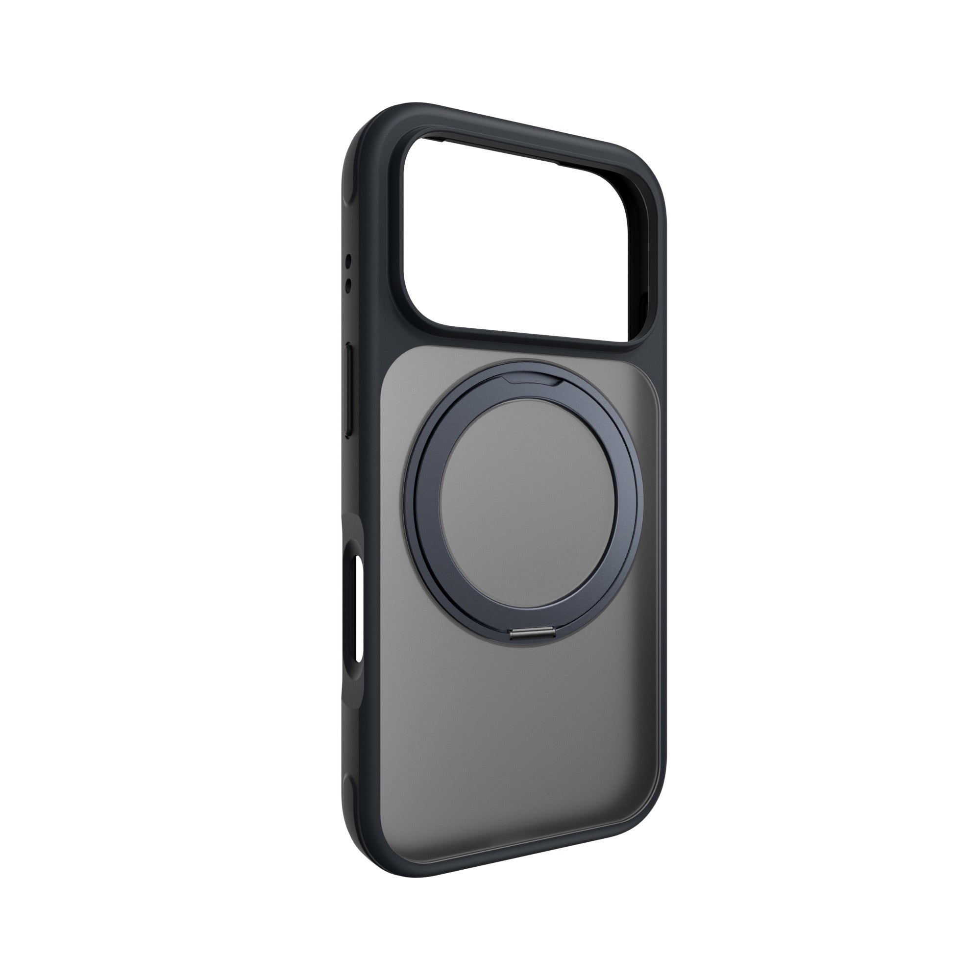 MAGEASY MagStand 360 M MagSafe Rotating Stand Case for iPhone 17 Pro - Midnight