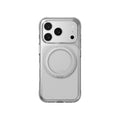 MAGEASY MagStand 360 M MagSafe Rotating Stand Case for iPhone 17 Pro - Transparent - Transparent