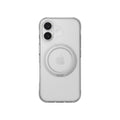 MAGEASY MagStand 360 M Rotating Stand Case for iPhone 17 - MagSafe Compatible - Transparent