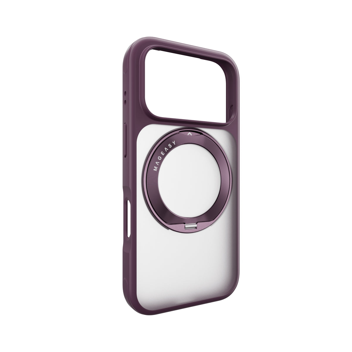 MAGEASY MagStand 360 M for iPhone 18 Pro / 17 Pro MagSafe Rotating Stand Case - Nebula