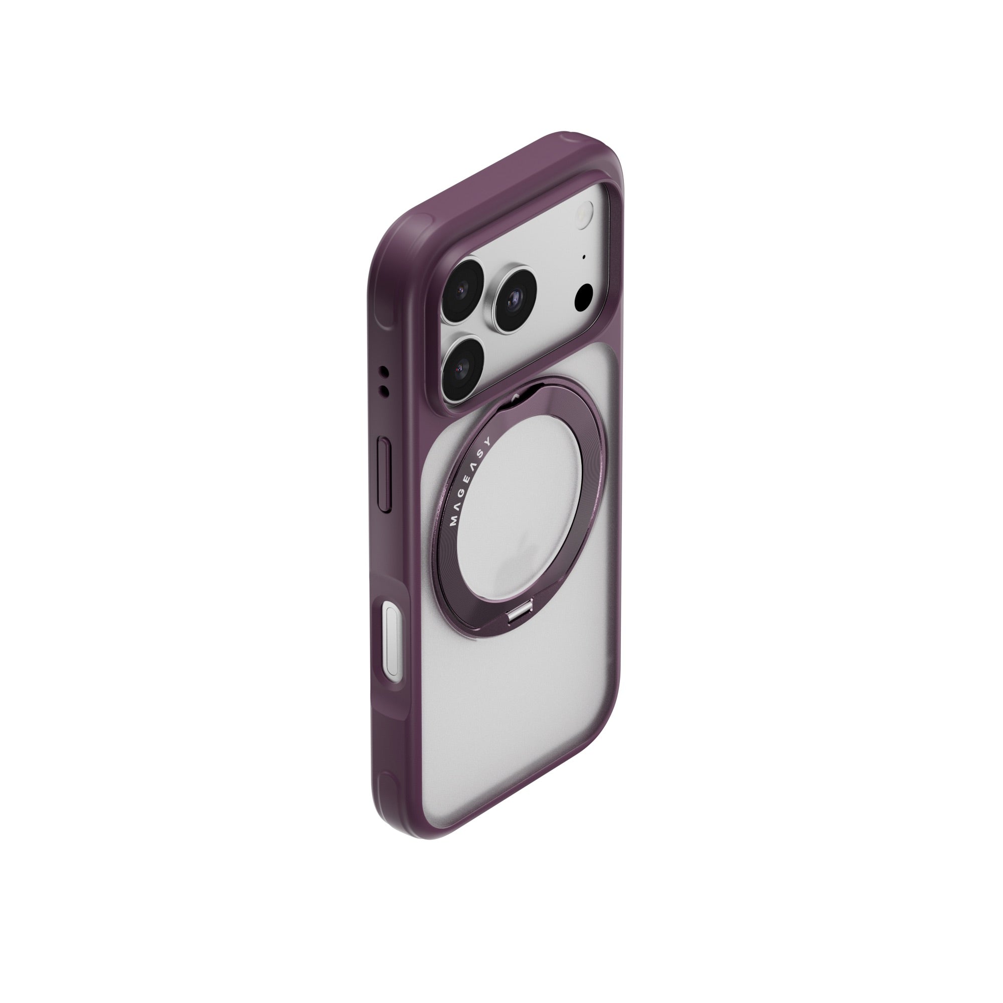 MAGEASY MagStand 360 M for iPhone 18 Pro / 17 Pro MagSafe Rotating Stand Case - Nebula