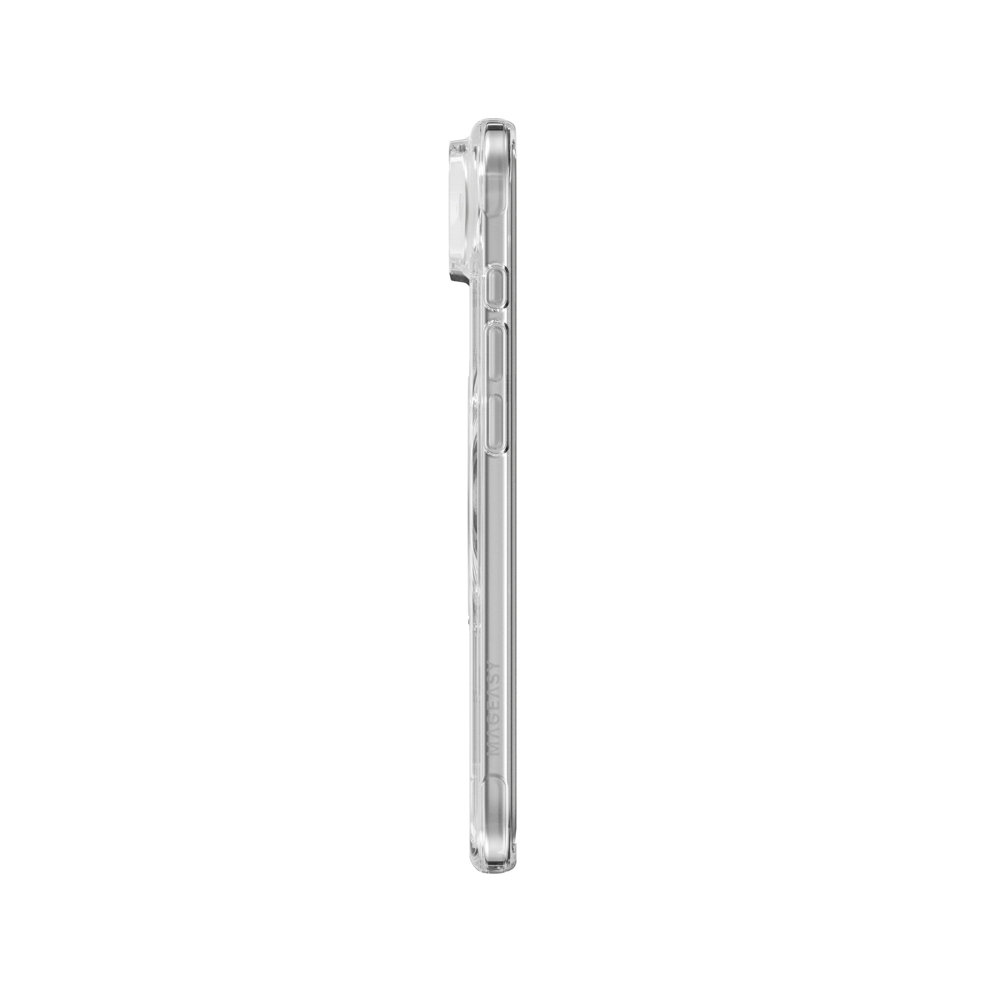 MAGEASY MagStand 360 M Rotating Stand Case for iPhone Air - MagSafe Compatible