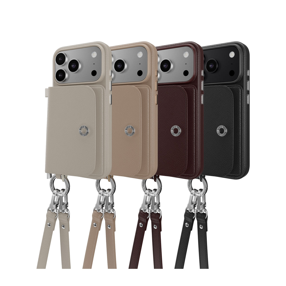 iPhone 18 Pro / 17 Pro MAGEASY Pouch M MagSafe Wallet Case Crossbody [Starlight]