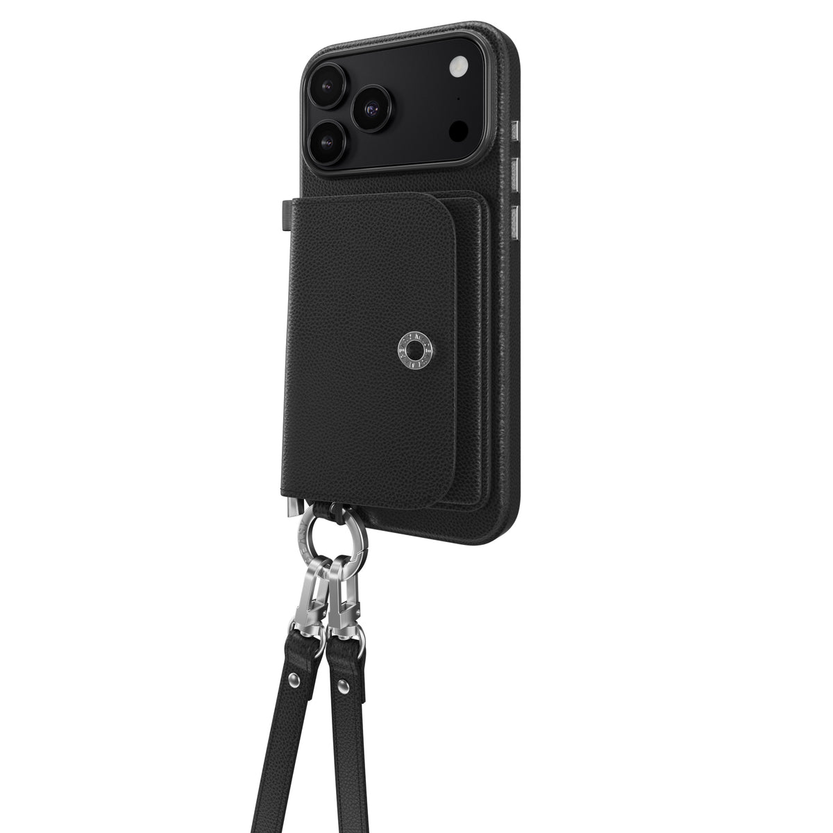 iPhone 18 Pro / Pro Max & 17 Pro / Pro Max MAGEASY Pouch M MagSafe Wallet Case with Lanyard