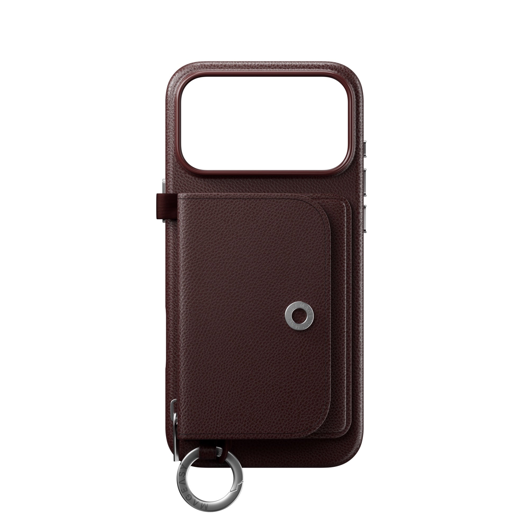 iPhone 18 Pro / Pro Max & 17 Pro / Pro Max MAGEASY Pouch M MagSafe Wallet Case with Lanyard