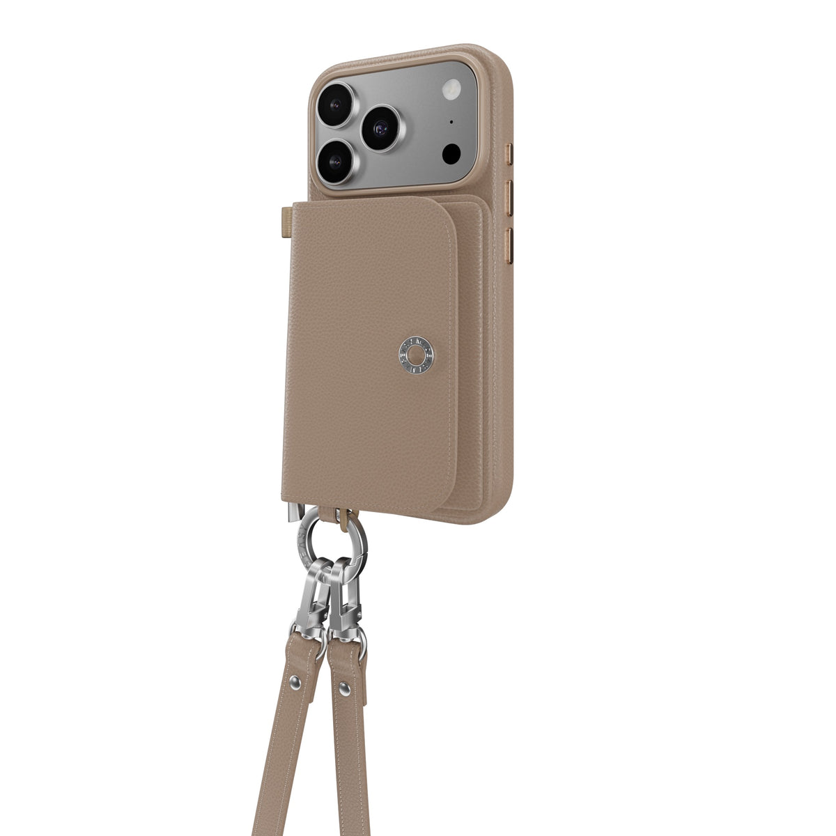 iPhone 18 Pro / Pro Max & 17 Pro / Pro Max MAGEASY Pouch M MagSafe Wallet Case with Lanyard