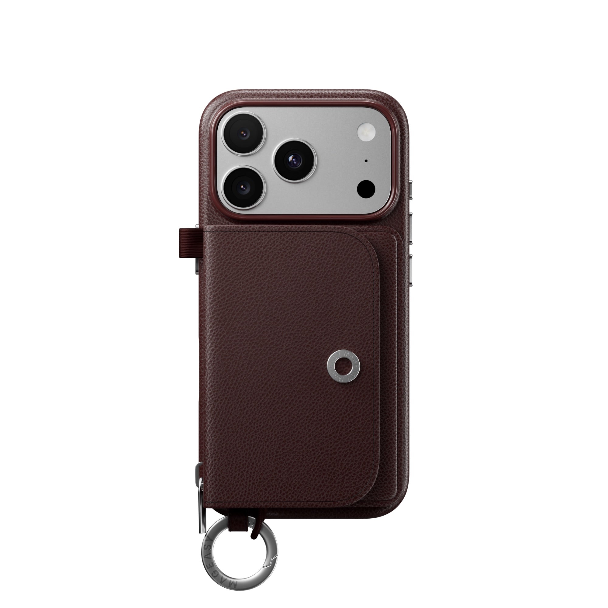 iPhone 18 Pro / Pro Max & 17 Pro / Pro Max MAGEASY Pouch M MagSafe Wallet Case with Lanyard