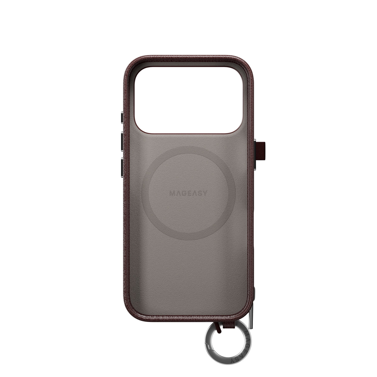 iPhone 18 Pro / Pro Max & 17 Pro / Pro Max MAGEASY Pouch M MagSafe Wallet Case with Lanyard